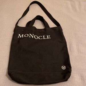 MONOCLE BROWN Tote Bag